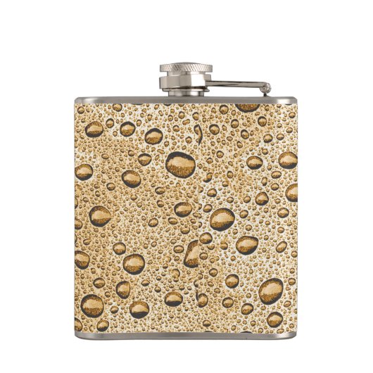 金ゴールド液滴 フラスク (裏面)