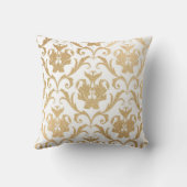 金ゴールド渦巻き クッション (裏面)