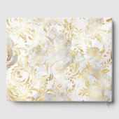 金ゴールド渦 ゲストブック (裏面)