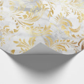 金ゴールド渦 ラッピングペーパー (角)