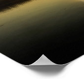 金ゴールド湖 ポスター (角)