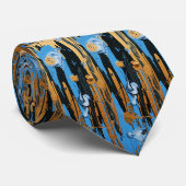 金ゴールド溶岩 ネクタイ (ロール)