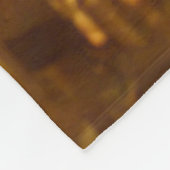 金ゴールド灯 フリースブランケット (角)