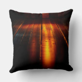 金ゴールド照明キャットライトとシャドーペットアート クッション (裏面)