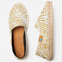 金ゴールド熱帯性パームシューズ