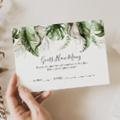 金ゴールド熱帯緑はゲームカードの数を推測 名刺