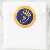 金ゴールド爪 ラウンドシール (バッグ)