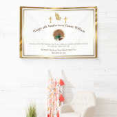 金ゴールド牧師の感謝チャーチアニバーサリーイベント 横断幕 (インサイチュ)