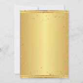 金ゴールド王子の出産のお知らせ 案内状 (裏面)