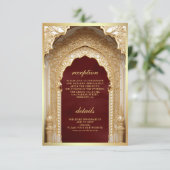 金ゴールド王室のアーチマロ結婚ーン エンクロージャーカード (スタンド正面)