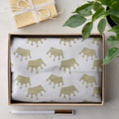 金ゴールド王室のクラウンズ童話プリンセスベビーシャワー 薄葉紙 (ギフト)