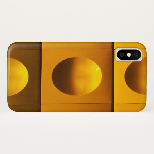 金ゴールド球 Case-Mate iPhoneケース (裏面(横))