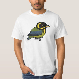 金ゴールド環状のフウキンチョウ族 Tシャツ