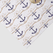 金ゴールド白いかり航海のモノグラムモダンパーティー 薄葉紙 (詳細)