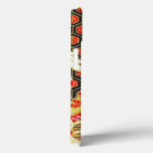 金ゴールド白日本の着物フローラ花 Case-Mate iPhoneケース (裏面 / 右)