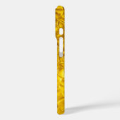 金ゴールド白熱［赤熱］光を放つ組織 Case-Mate iPhoneケース (裏面 / 左)