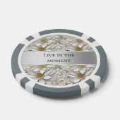 金ゴールド白蓮の花 ポーカーチップ (シングル)