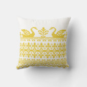 金ゴールド白鳥 クッション (裏面)