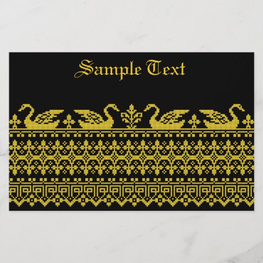 金ゴールド白鳥 チラシ (正面)