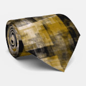 金ゴールド白黒 ネクタイ (ロール)