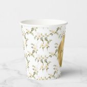 金ゴールド白 紙コップ (右)