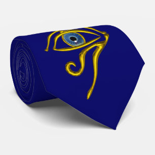金ゴールド眼 ネクタイ