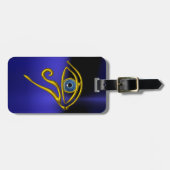 金ゴールド眼 ラゲッジタグ (正面横)