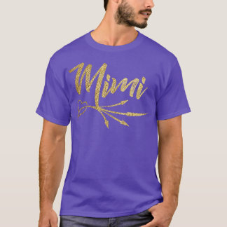 金ゴールド矢印ハートミミ Tシャツ