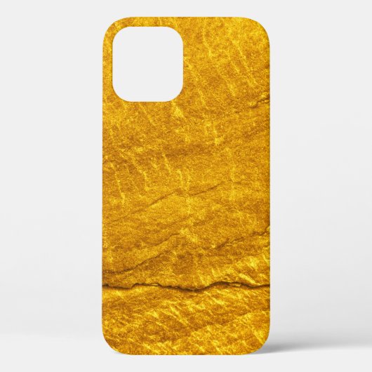 金ゴールド石のテクスチャの背景。抽象芸術、アンティーク、 Case-Mate iPhoneケース (裏面)