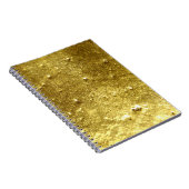 金ゴールド石 ノートブック (右側)