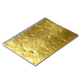 金ゴールド石 ノートブック (左側)