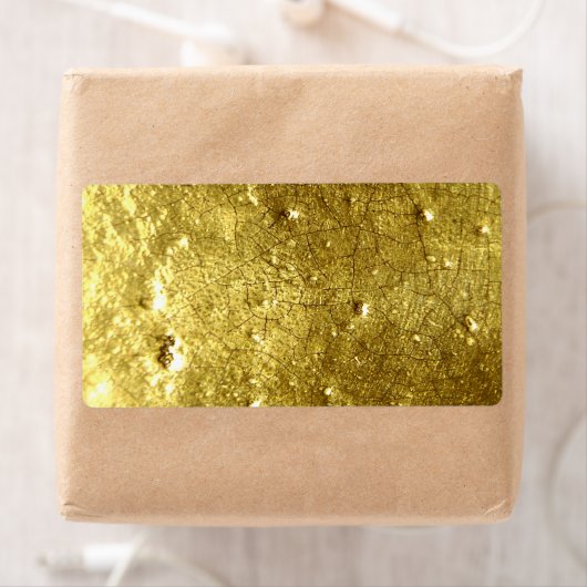 金ゴールド石 ラベル (インサイチュ)