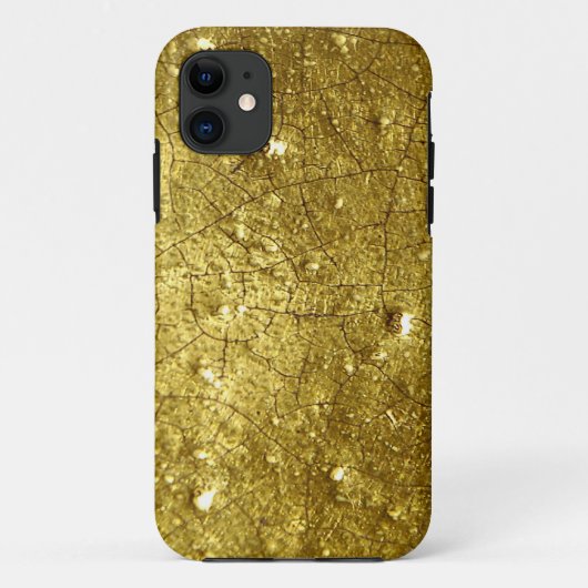 金ゴールド石 Case-Mate iPhoneケース (裏面)