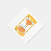 金ゴールド砂時計紙ナプキンス スタンダードカクテルナプキン (角)