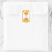 金ゴールド砂時計 ラウンドシール (バッグ)