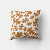 金ゴールド秋の模様 クッション (裏面)