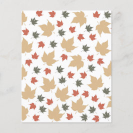 金ゴールド秋及び紅葉スクラップブック紙