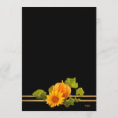 金ゴールド秋感謝祭メニュー メニュー (裏面)