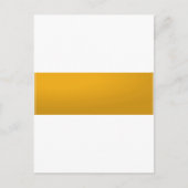 金ゴールド空白のテンプレート:文字、イメージ、塗りつぶしの色の追加 ポストカード (正面)