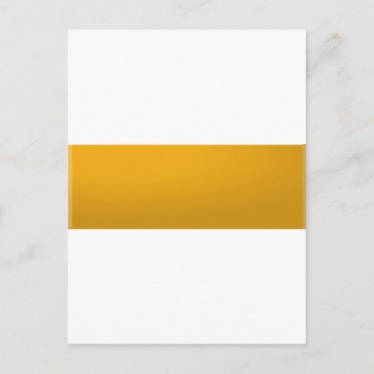 金ゴールド空白のテンプレート:文字、イメージ、塗りつぶしの色の追加 ポストカード (正面)