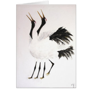 金ゴールド突き出たクレーンのデュエット