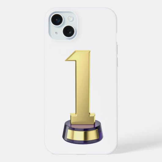 金ゴールド第1位 iPhoneケース (裏面)