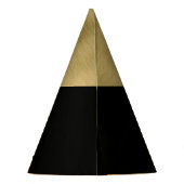 金ゴールド第50記念日 パーティーハット (裏面)