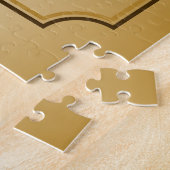 金ゴールド第70誕生祝い世界最高の素晴らしい ジグソーパズル (側面)