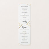 金ゴールド等式結婚式の受付メニューテーブル (外部フラット)