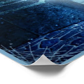 金ゴールド粉 ポスター (角)