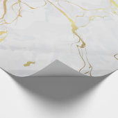 金ゴールド粒で霜降りする ラッピングペーパー (角)