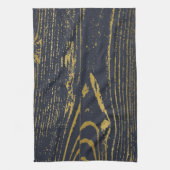 金ゴールド粒 キッチンタオル (縦)