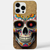 金ゴールド糖スカル Case-Mate iPhoneケース (裏面)