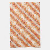 金ゴールド紅葉 キッチンタオル (縦)